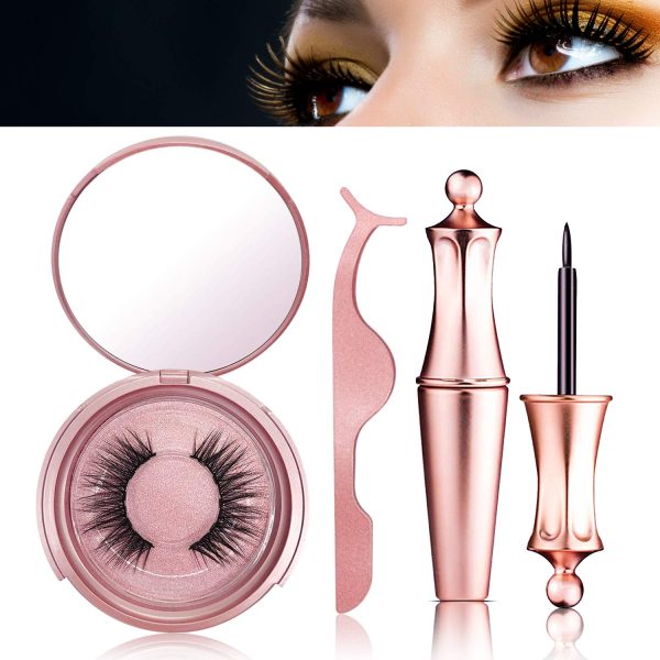 Myrax™ Magnetic Thick Silk Eyelashes Kit Supply