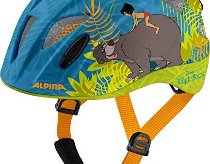 Alpina Ximo Disney Casco, Unisex-Youth, Jungle Book Gloss, 49-54 cm Reacondicionado Online