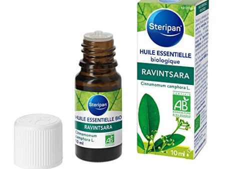 Steripan - Oil esencial de Ravintsara Organic - Certificado de agricultura orgánica por EcoCert - 10 ml Embalaje Deteriorado Supply