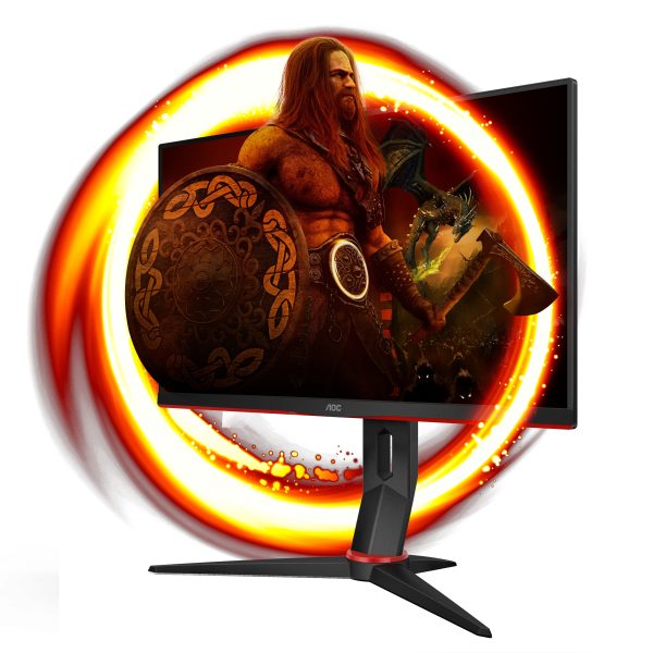 AOC Gaming 24G2U 23.8 FHD IPS 1ms 144Hz FreeSync Monitor Gaming (Manchas en Pantalla) Reacondicionado Fashion